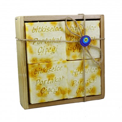 Bitkiselce Doğal Portakal Çiçeği Sabunu - Doğal ve El Yapımı 4 Adet (450 gr.) Bitkiselce Doğal Portakal Çiçeği Sabunu - Doğal ve El Yapımı 4 Adet (450 gr.)